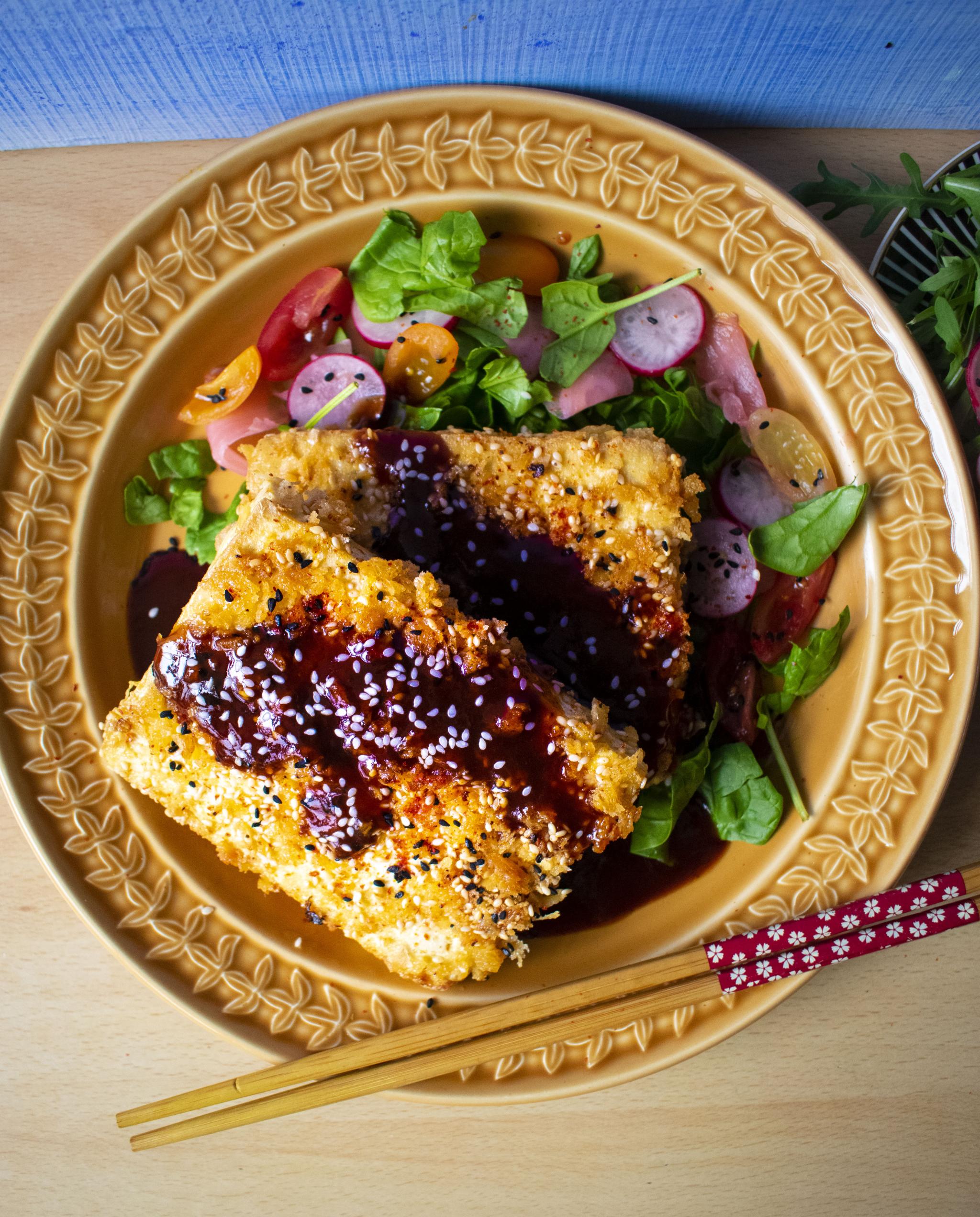 Niki’s Tofu Tonkatsu nikibakes