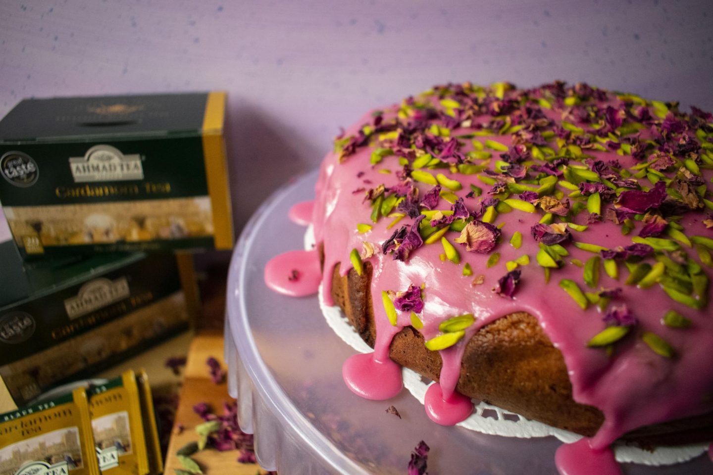 Persian Love Cake - Cardamom and Tea